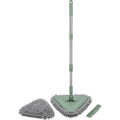 Ybdfp Triangular Chenille Dust Mop with Telescoping Handle Sage - Product view